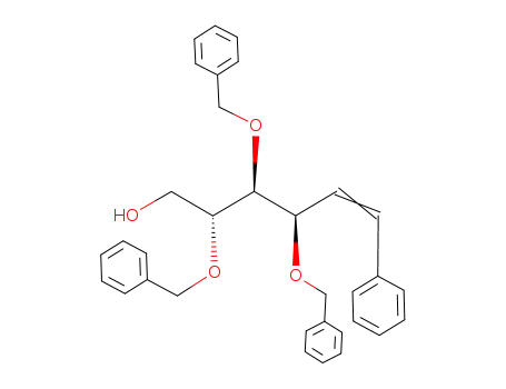 (2R,3S,4R)-2,3,4-tri-benzyloxy-6-phenylhex-5-en-1-ol