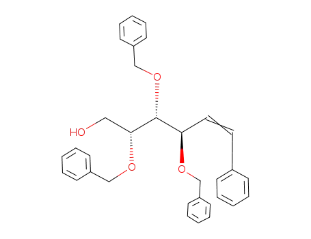 (2R,3R,4R)-2,3,4-tri-benzyloxy-6-phenylhex-5-en-1-ol