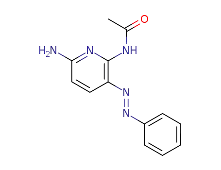 N-(6-amino-3-phenylazo-pyridin-2-yl)-acetamide