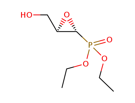 diethyl ((2R,3R)-3-(hydroxymethyl)oxiran-2-yl)phosphonate