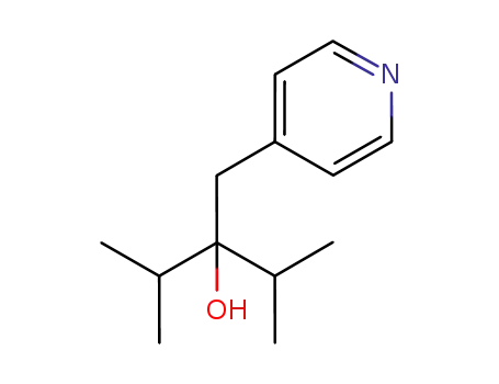 2,4-dimethyl-3-(4-pyridylmethyl)-3-pentanol
