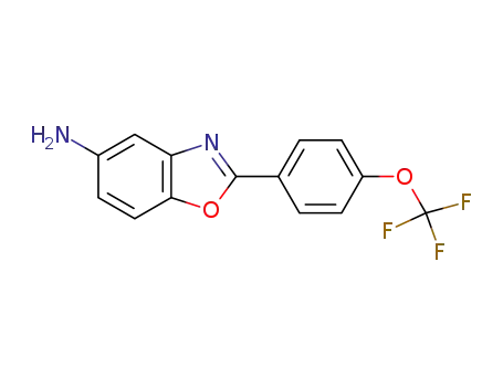 2-(4-(trifluoromethoxy)phenyl)benzo[d]oxazol-5-amine
