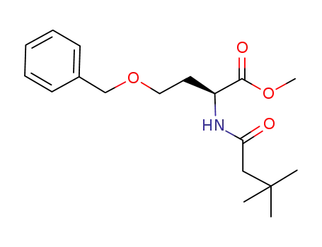 methyl (S)-2-(3,3-dimethylbutanoylamino)-4-(phenylmethoxy)butyrate
