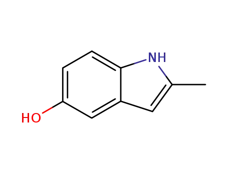Molecular Structure of 13314-85-7 (5-Hydroxy-2-methylindole)