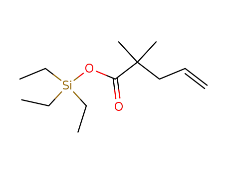 triethylsilyl 2,2-dimethyl-4-pentenoate