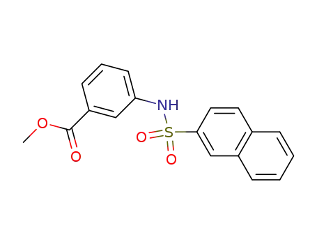 methyl 3-((2-naphthalenyl)sulfonyl)aminobenzoate