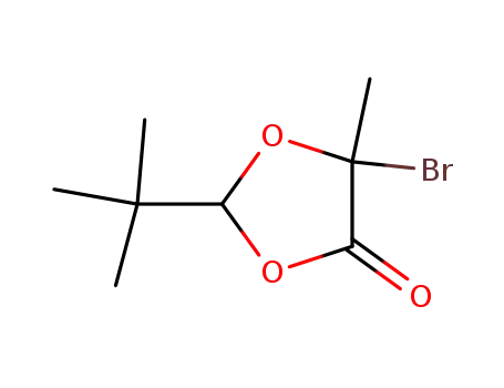 2-tert-butyl-5-bromo-5-methyl-1,3-dioxolan-4-one