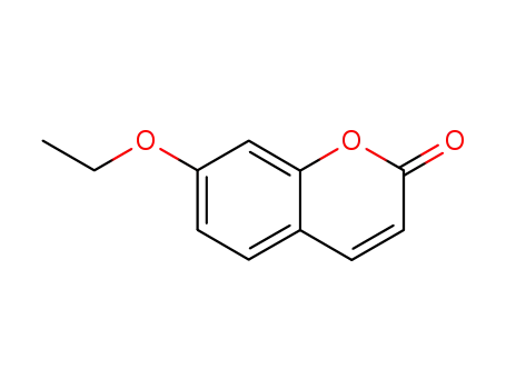 Molecular Structure of 31005-02-4 (7-ETHOXYCOUMARIN)