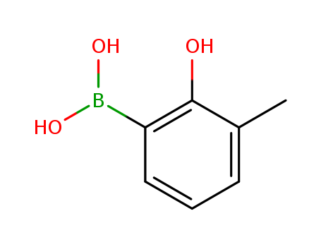 2-hydroxy-3-methylphenylboric acid