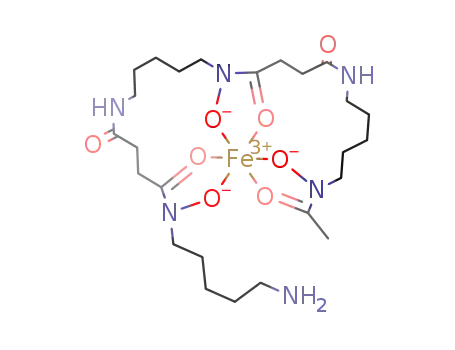 Iron,[N'-[5-[[4-[[5-[(acetyl-kO)(hydroxy-kO)amino]pentyl]amino]-1-(oxo-kO)-4-oxobutyl](hydroxy-kO)amino]pentyl]-N-(5-aminopentyl)-N-(hydroxy-kO)butanediamidato(3-)-kO1]-, (OC-6-64)-