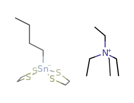 tetraethylammonium bis(ethane-1,2-dithiolato)-n-butylstannate