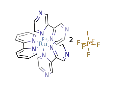 2,2'-bipyridyl-bis(2,2'-bipyrazinyl)ruthenium(II) hexafluorophosphate