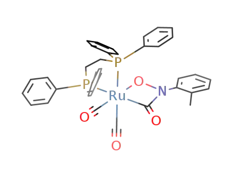 Ru(CO)2{C(O)N(O-MeC6H4)O}(1,2-bis(diphenylphosphino)ethane)