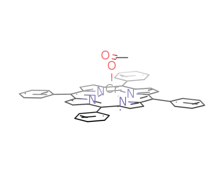 chromium(III) (acetate)tetraphenylporphyrinate