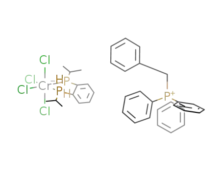 benzyltriphenylphosphonium tetrachloro{o-phenylenebis(isopropylphosphine)}chromate(III)
