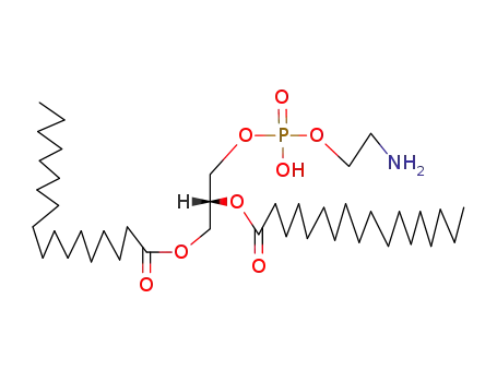 Molecular Structure of 1069-79-0 (1,2-Distearoyl-sn-glycero-3-phosphoethanolamine)