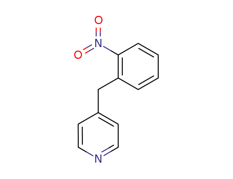 Molecular Structure of 60288-89-3 (Pyridine, 4-[(2-nitrophenyl)methyl]-)