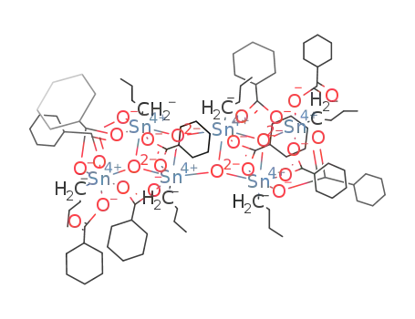 bis(n-butyloxotin cyclohexanoato)-n-butyltin tricyclohexanoate dimer