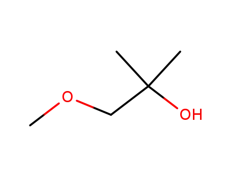 Molecular Structure of 3587-64-2 (1-METHOXY-2-METHYL-2-PROPANOL)