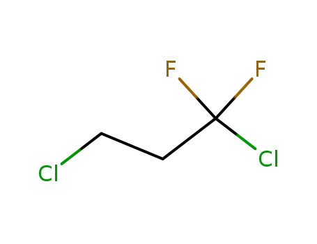 Molecular Structure of 819-00-1 (1,3-DICHLORO-1,1-DIFLUOROPROPANE)