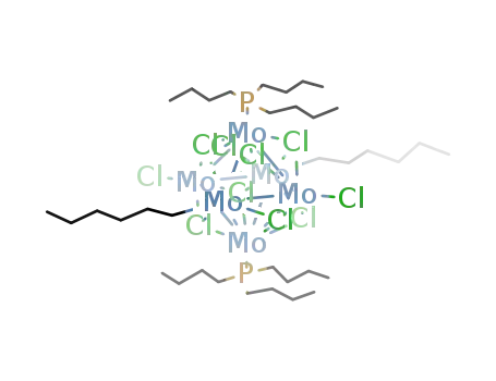 all-trans-(Mo6Cl8)Cl2(n-C6H13)2(tributylphosphine)2