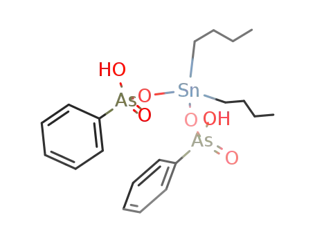 Molecular Structure of 88652-66-8 (Stannane, dibutylbis[(hydroxyphenylarsinyl)oxy]-)