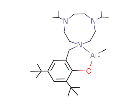 [Al(1-(3,5-di-tert-butyl-2-hydroxybenzyl)-4,7-diisopropyl-1,4,7-triazacyclononane)Me2]