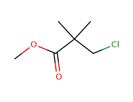 Molecular Structure of 21491-96-3 (3-Chloro-2,2-dimethylpropionic acid methyl ester)