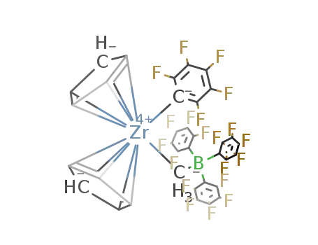 (C5H5)2Zr(C6F5)(μ-CH3)B(C6F5)