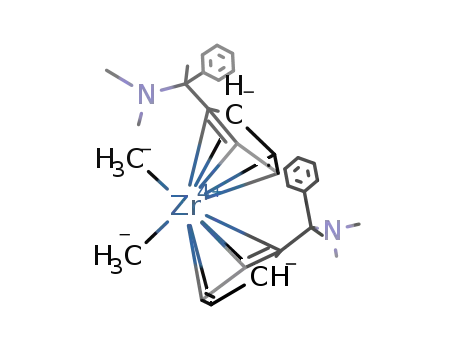rac-bis[η(5)-[1-(N,N-dimethylamino)-1-methylbenzyl]cyclopentadienyl]dimethylzirconium