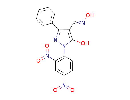4-formyloxime-3-phenyl-1-(2',4'-dinitrophenyl)-2-pyrazolin-5-one