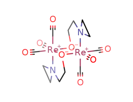 trans-bis[(μ2-O(η(2)-N,O)-2-aziridinylethoxy)tricarbonyl-rhenium(I)]