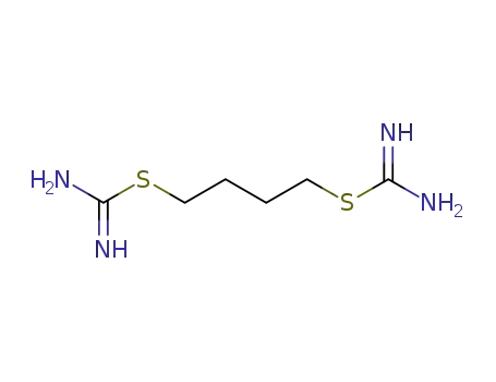 Molecular Structure of 2986-37-0 (Carbamimidothioic acid,1,4-butanediyl ester (9CI))