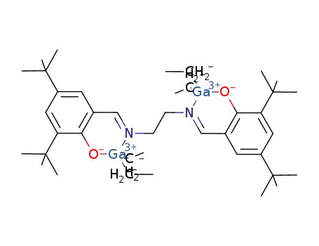 Ga2(C2H5)4((CH2NCHC6H2(C(CH3)3)2O)2)