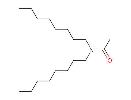 Molecular Structure of 4088-41-9 (N,N-Dioctylacetamide)