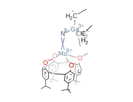 [(calix[4]arene monomethyl ether)(triethyl(nitrido)gallium(III))molybdenum(VI)]