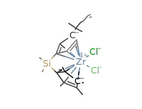 Zr[Me2Si(η5-C5Me4)(η5-C5H3CMe2CH2CH2CHCH2)]Cl2