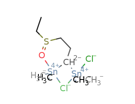 3,3-bis(chlorodimethylstannyl)propyl ethyl sulfoxide