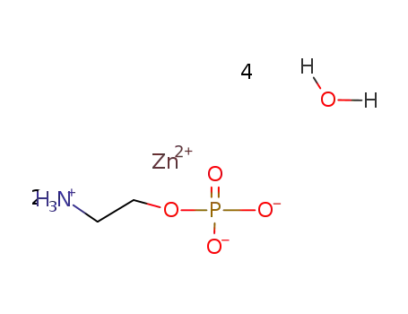 zinc bis(2-aminoethyl hydrogen phosphate) tetrahydrate