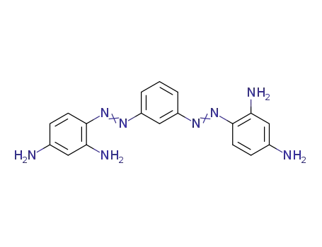 m-bis(2,4-diaminophenylazo)benzene