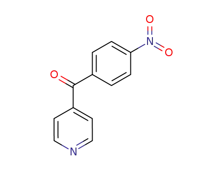 Molecular Structure of 39055-88-4 (Methanone, (4-nitrophenyl)-4-pyridinyl-)