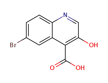 6-bromo-3-hydroxyquinoline-4-carboxylic acid
