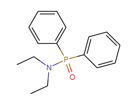 Molecular Structure of 56372-47-5 (Phosphinic amide, N,N-diethyl-P,P-diphenyl-)