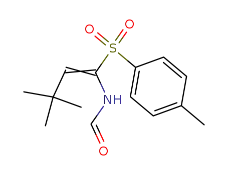 N-(3,3-Dimethyl-1-tosyl-1-butenyl)-formamid
