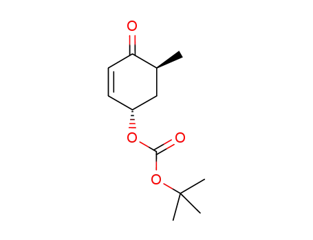 tert-butyl (1S,5S)-5-methyl-4-oxocyclohex-2-enyl carbonate