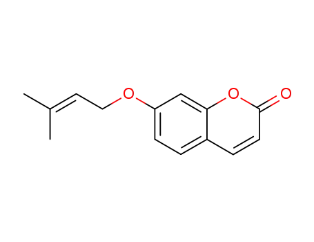 2H-1-Benzopyran-2-one,7-[(3-methyl-2-buten-1-yl)oxy]- cas  10387-50-5