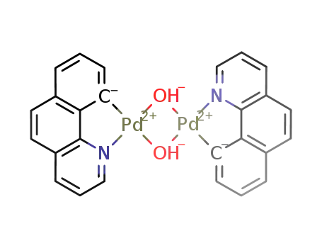 di[(7,8-benzoquinolyl)(μ-hydroxo)palladium(II)]