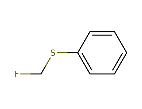 Molecular Structure of 60839-94-3 (Fluoromethylphenylsulfide)
