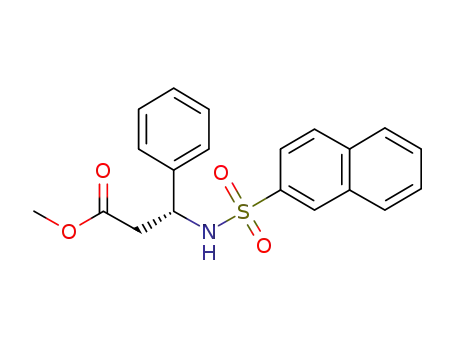 (R)-3-(naphthyl-2-sulfonamido)-3-phenylpropionic acid methyl ester