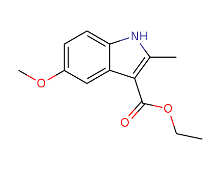 1H-Indole-3-carboxylic acid, 5-methoxy-2-methyl-, ethyl ester